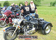 heritage softail with frankenstein trike kit